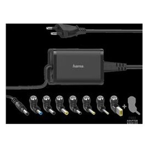 HAMA Cargador universal portatil 7 adapt., de 15-19V/65W-IR99 HAMA Cargador universal portatil 7 adapt., de 15-19V/65W