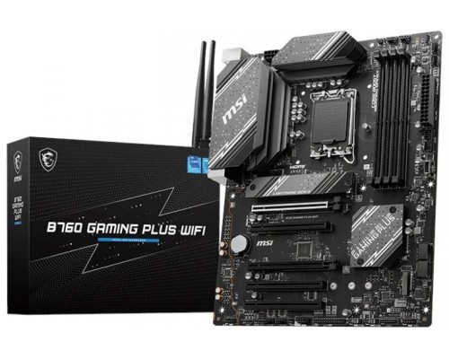 MSI Placa Base B760 GAMING PLUS WIFI DDR4 1700