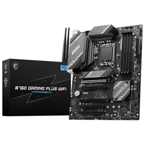 MSI Placa Base B760 GAMING PLUS WIFI DDR4 1700-IA20 MSI Placa Base B760 GAMING PLUS WIFI DDR4 1700