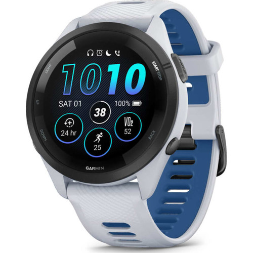 SMARTWATCH GARMIN FORERUNNER 265 BLANCO AZUL GPS-SX35 SMARTWATCH GARMIN FORERUNNER 265 BLANCO AZUL GPS