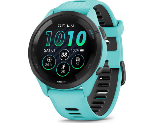 SMARTWATCH GARMIN FORERUNNER 265 TURQUESA NEGRO GPS-SX35 SMARTWATCH GARMIN FORERUNNER 265 TURQUESA NEGRO GPS