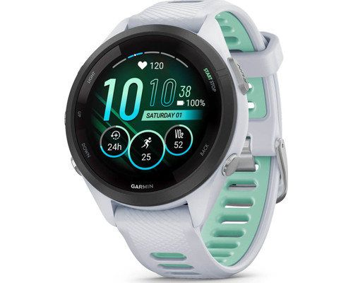 SMARTWATCH GARMIN FORERUNNER 265S BLANCO VERDE GPS-SX35 SMARTWATCH GARMIN FORERUNNER 265S BLANCO VERDE GPS