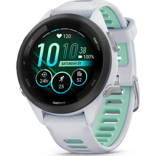 SMARTWATCH GARMIN FORERUNNER 265S BLANCO VERDE GPS-SX35 SMARTWATCH GARMIN FORERUNNER 265S BLANCO VERDE GPS