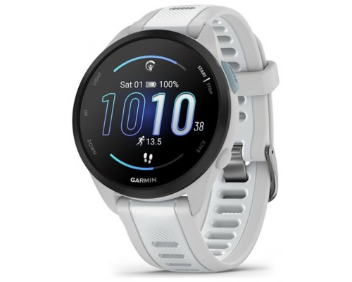 SMARTWATCH GARMIN FORERUNNER 165 MUSIC GRIS BLANCO