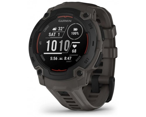 SMARTWATCH GARMIN INSTIN E 45MM NEGRO CORREA DE SILICONA CARBON