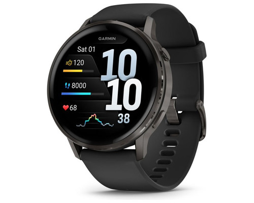 SMARTWATCH GARMIN VENU 4 45 MM BISEL NEGRO