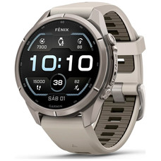 SMARTWATCH GAMIN FENIX 9 PRO 43MM AMOLED TITANIUM GREY BAND