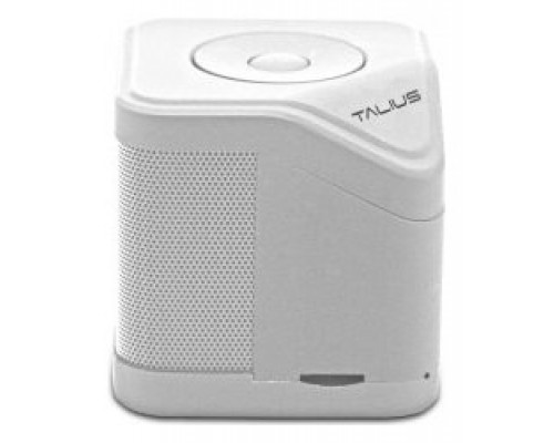 TALIUS Altavoz Cube 3W Fm/Sd Bluetooth Blanco