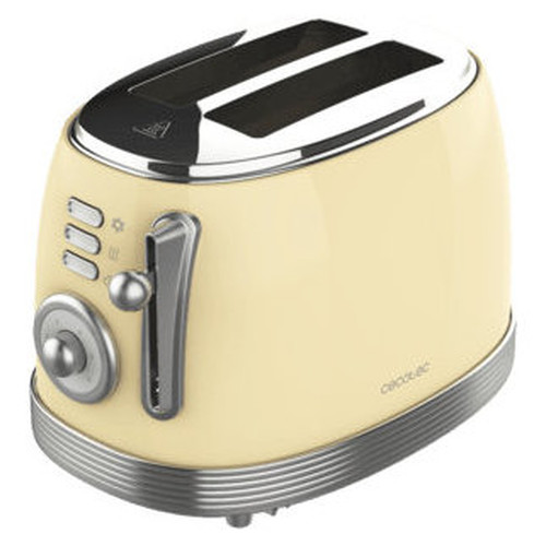 TOSTADOR VERTICAL CECOTEC TOAST AND TASTE 800 VINTAGE LIGHT YELLOW-SX30 TOSTADOR VERTICAL CECOTEC TOAST AND TASTE 800 VINTAGE LIGHT YELLOW