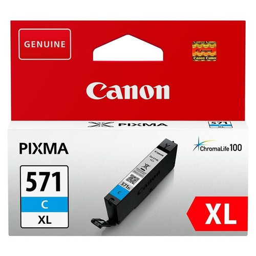 Canon Cartucho CLI-571CY XL Cian-IA20 Canon Cartucho CLI-571CY XL Cian