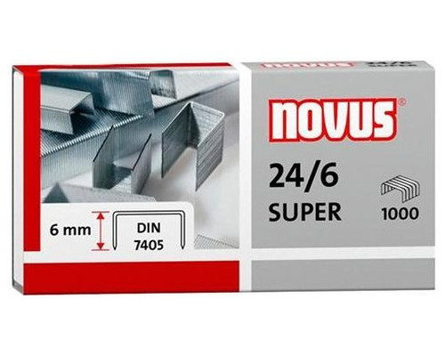 NOVUS C.1000 grapas galvanizadas 24/6-IR47 NOVUS C.1000 grapas galvanizadas 24/6