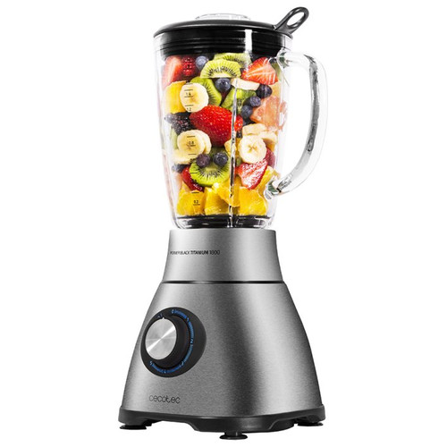 BATIDORA DE VASO CECOTEC POWER BLACK TITANIUM 1800