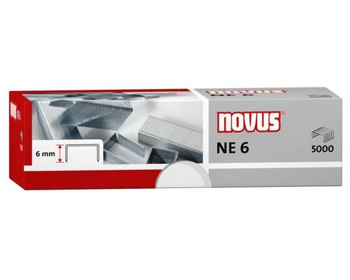 NOVUS C.5000 grapas galvanizadas para grapadora electrica NE6 super-IR41 NOVUS C.5000 grapas galvanizadas para grapadora electrica NE6 super
