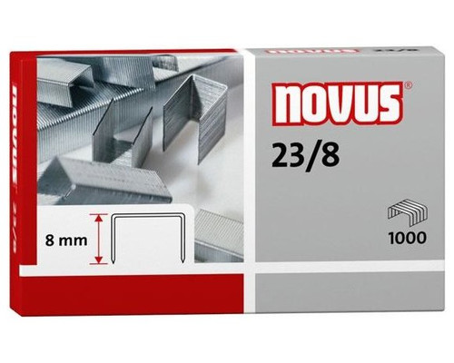 NOVUS C.1000 grapas galvanizadas 23/8-IR38 NOVUS C.1000 grapas galvanizadas 23/8