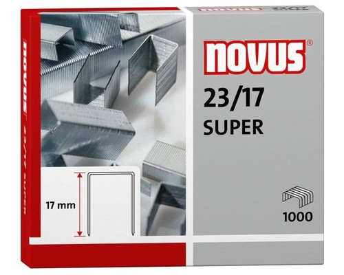 NOVUS C.1000 grapas galvanizadas 23/17-IR40 NOVUS C.1000 grapas galvanizadas 23/17