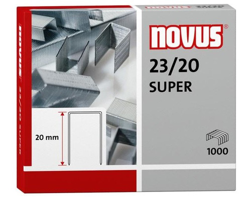 NOVUS C.1000 grapas galvanizadas 23/20-IR41 NOVUS C.1000 grapas galvanizadas 23/20