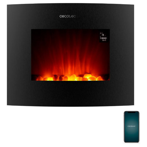 CHIMENEA ELECTRICA CECOTECREADYWARM 2650 CURVED FLAMES CONNECTED-SX30 CHIMENEA ELECTRICA CECOTECREADYWARM 2650 CURVED FLAMES CONNECTED
