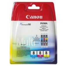 TINTA CANON 0621B029 CLI8 MULTIPACK