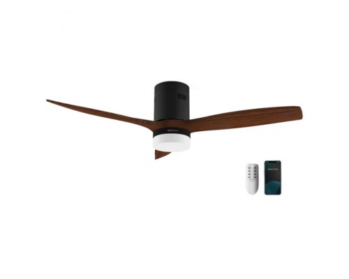 VENTILADOR DE TECHO ENERGYSILENCE 5600 BLACK AQUA CONNECTED