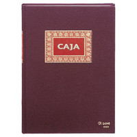 DOHE Libro de caja forrado tela 100h numeradas folio-IR30 DOHE Libro de caja forrado tela 100h numeradas folio