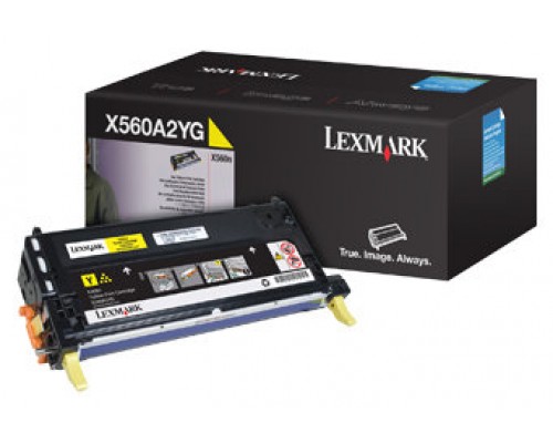 LEXMARK X560 Cartucho de impresion Amarillo