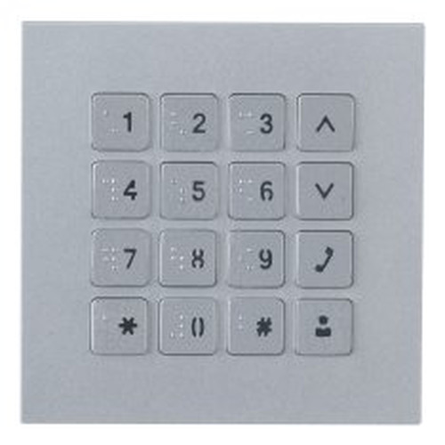 (DHI-VTO4202F-MK) DAHUA M&Oacute;DULO CON TECLADO PARA VIDEOPORTERO EXTERIOR MODULAR SERIE VTO4202F 100X100MM (Espera 4 dias)