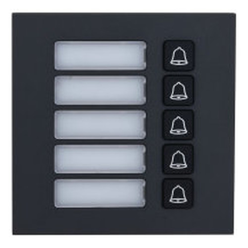 (DHI-VTO4202FB-MB5) DAHUA MÓDULO CON 5 BOTONES PARA VIDEOPORTERO EXTERIOR MODULAR SERIE VTO4202F 100X100MM (Espera 4 dias)-SX20 (DHI-VTO4202FB-MB5) DAHUA MÓDULO CON 5 BOTONES PARA VIDEOPORTERO EXTERIOR MODULAR SERIE VTO4202F 100X100MM (Espera 4 dias)