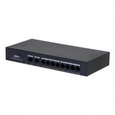 (DH-PFS3010-8GT-65) DAHUA SWITCH 10 PUERTOS, 8 PUERTOS POE, 60W, HI-POE, L2, UNMANAGED (Espera 4 dias)-SX30 (DH-PFS3010-8GT-65) DAHUA SWITCH 10 PUERTOS, 8 PUERTOS POE, 60W, HI-POE, L2, UNMANAGED (Espera 4 dias)
