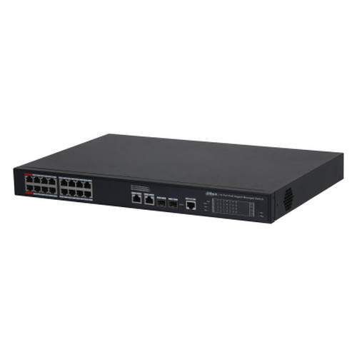 (DH-S4220-16GT-190) DAHUA SWITCH 20 PUERTOS MANAGED, 16 PUERTOS POE, L2, 250M, POE WATCHDOG (Espera 4 dias)-SX30 (DH-S4220-16GT-190) DAHUA SWITCH 20 PUERTOS MANAGED, 16 PUERTOS POE, L2, 250M, POE WATCHDOG (Espera 4 dias)