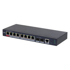 (DH-S4210-8GT-110) DAHUA SWITCH INDUSTRIAL L2 GESTIONABLE POE WATCHDOG 8 PUERTOS (Espera 4 dias)