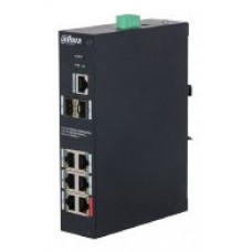(DH-HS4208-4GT-90) DAHUA SWITCH INDUSTRIAL 8 PUERTOS, 4 PUERTOS POE, MANAGED (Espera 4 dias)