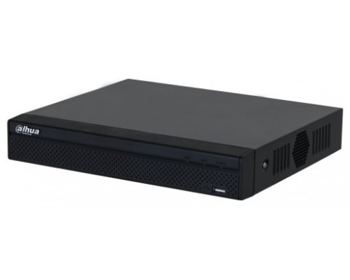 (DHI-NVR2108HS-8P-4KS3) DAHUA GRABADOR IP SERIE 2, 8 CANALES, 8 POE, 1HDD I/O 2/1 (Espera 4 dias)