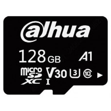 128GB, ENTRY LEVEL VIDEO SURVEILLANCE MICROSD CARD, READ SPEED UP TO 100 MB/S, WRITE SPEED UP TO 50 MB/S, SPEED CLASS C10, U3, V30, A1 (DHI-TF-L100-128G) (Espera 4 dias)