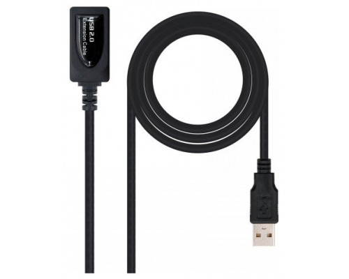 - Cable prolongador USB 2.0 con conector tipo A macho