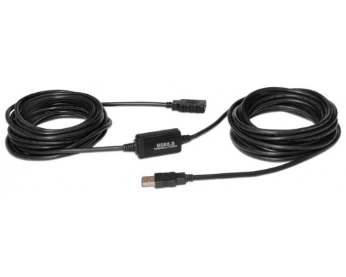 Nanocable - Cable alargador USB 2.0 de 15m PROLONGADOR