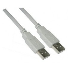 Cable USB 2.0 con conector tipo A macho en los dos