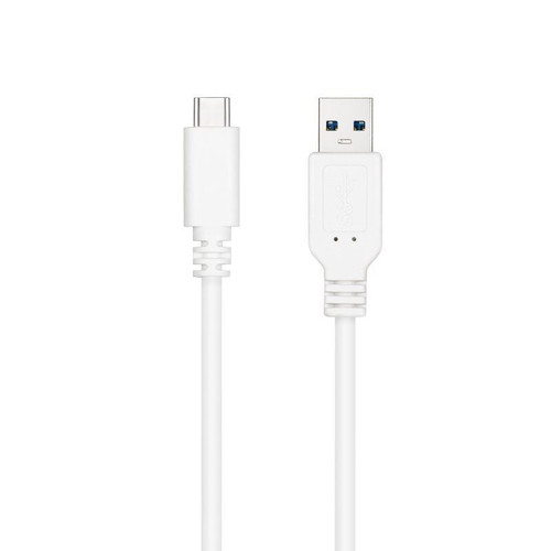 NANOCABLE Cable USB 3.1, Gen2 10 Gbps 3A, tipo USB-C/M-A/M, Blanco, 2 m, 2 m, USB C, USB A, USB 3.2 Gen 2 (3.1 Gen 2), 10 Gbit/s, Blanco-IR61 NANOCABLE Cable USB 3.1, Gen2 10 Gbps 3A, tipo USB-C/M-A/M, Blanco, 2 m, 2 m, USB C, USB A, USB 3.2 Gen 2 (3.1 Gen 2), 10 Gbit/s, Blanco