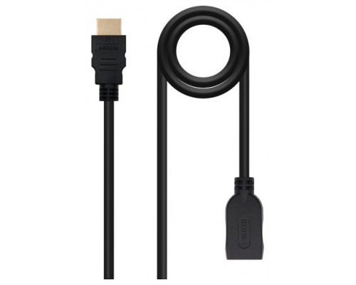 Nanocable Cable HDMI Prolongador V2.0  1M