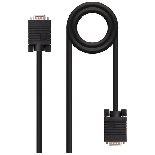 NANOCABLE CABLE VGA HDB15/M-HDB15/M 5.0 M, 5 m, VGA (D-Sub), VGA (D-Sub), Macho, Macho, Negro-IR60 NANOCABLE CABLE VGA HDB15/M-HDB15/M 5.0 M, 5 m, VGA (D-Sub), VGA (D-Sub), Macho, Macho, Negro