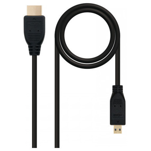 HDMI - Micro HDMI, 0.8m, Negro-HO61 HDMI - Micro HDMI, 0.8m, Negro