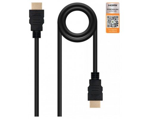 DESCRIPCION:- Cable HDMI V2.0 premium alta velocidad