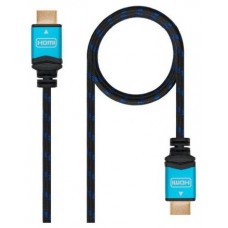 Cable HDMI V2.0 con conector tipo A macho en ambos