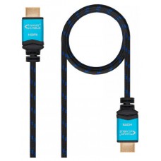 CABLE HDMI V2.0 4K@60Hz 18Gbps A/M-A/M NEGRO 1 M