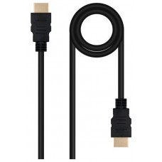 CABLE HDMI V2.0 4K-60HZ 18Gbps NEGRO 5 M NANOCABLE