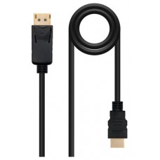 Nanocable - Cable Conversor DP A HDMI - DP/M-HDMI/M -