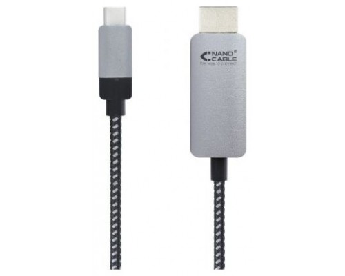 Nanocable Cable Conversor USB-C/M a HDMI/M 3 M