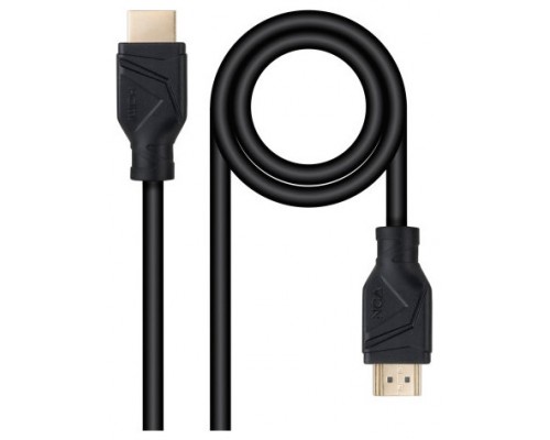 NANOCABLE CABLE HDMI V2.1 CCS, A/M-A/M, NEGRO, 1 M-SX58 NANOCABLE CABLE HDMI V2.1 CCS, A/M-A/M, NEGRO, 1 M
