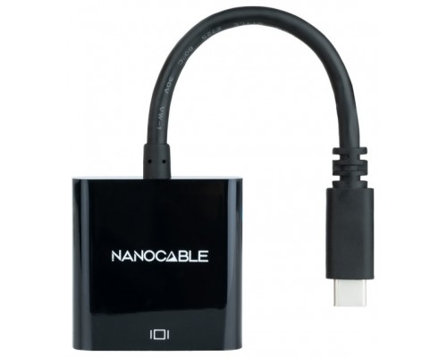 Nanocable - Conversor USB-C a VGA, USB-C/M-VGA/H,