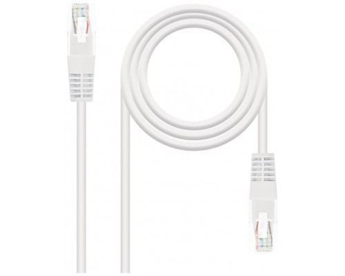 Nanocable - Cable de red latiguillo UTP CAT.5e de 2m -