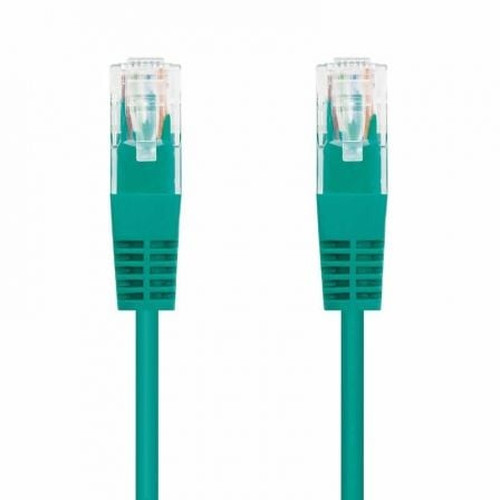 NANOCABLE CABLE RED LATIGUILLO CAT.6 UTP AWG24, VERDE, 1.0 M